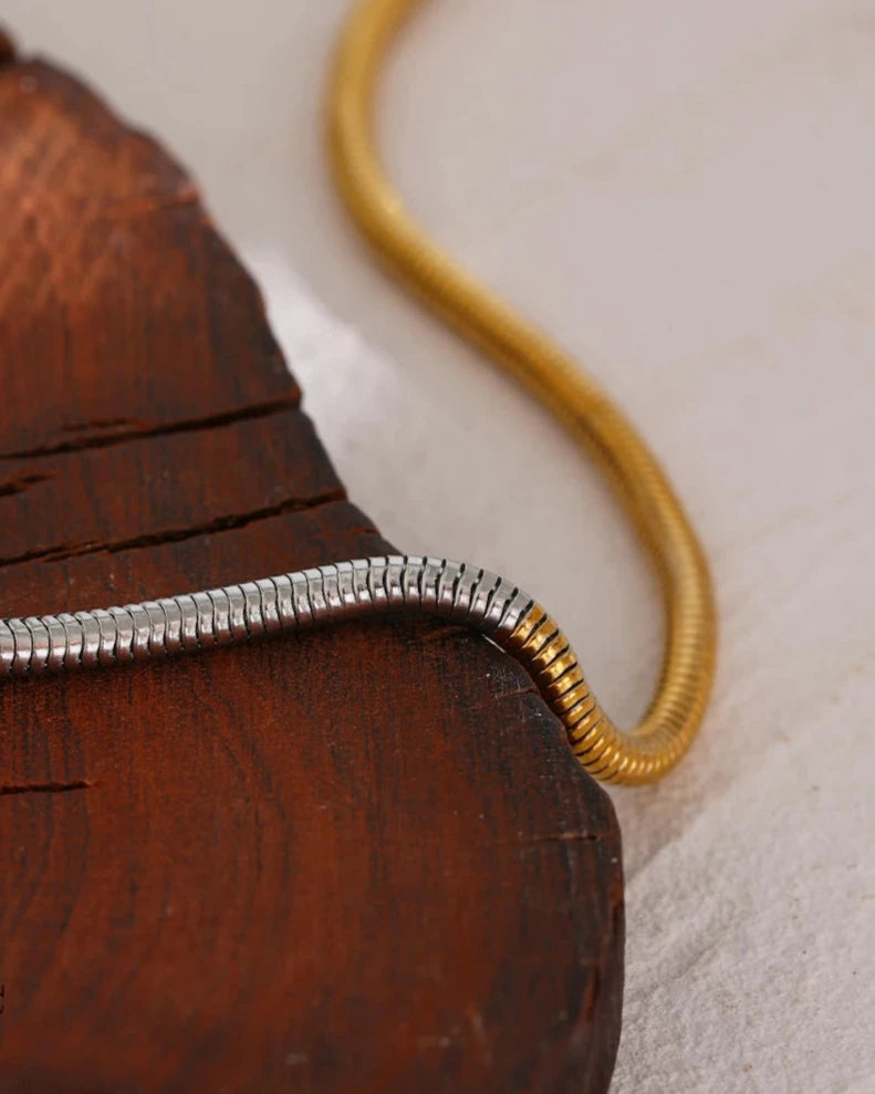 Colar Corrente Mix Banhado em Ouro 18k