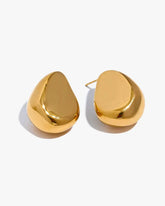 Brinco Gota Dourada Banhado em Ouro 18k
